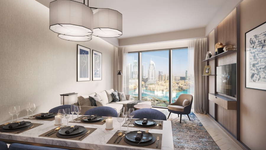 Master suite — automated blackout and climate control