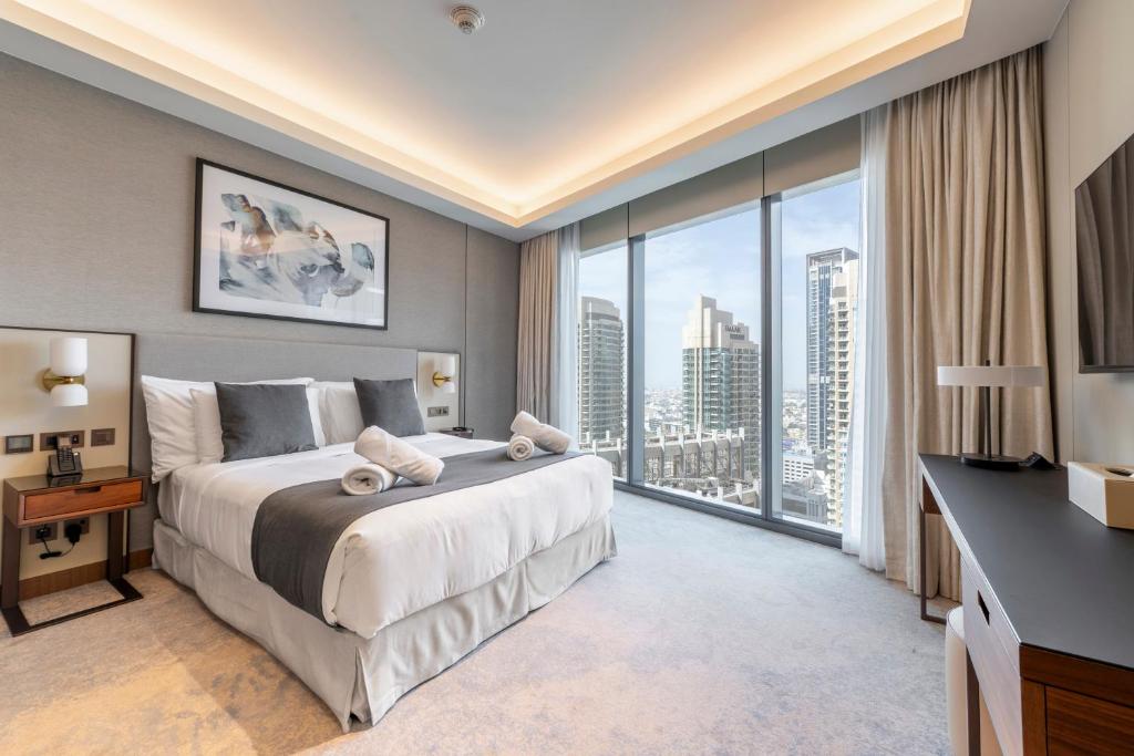 Burj Khalifa view — remote access and HVAC zoning