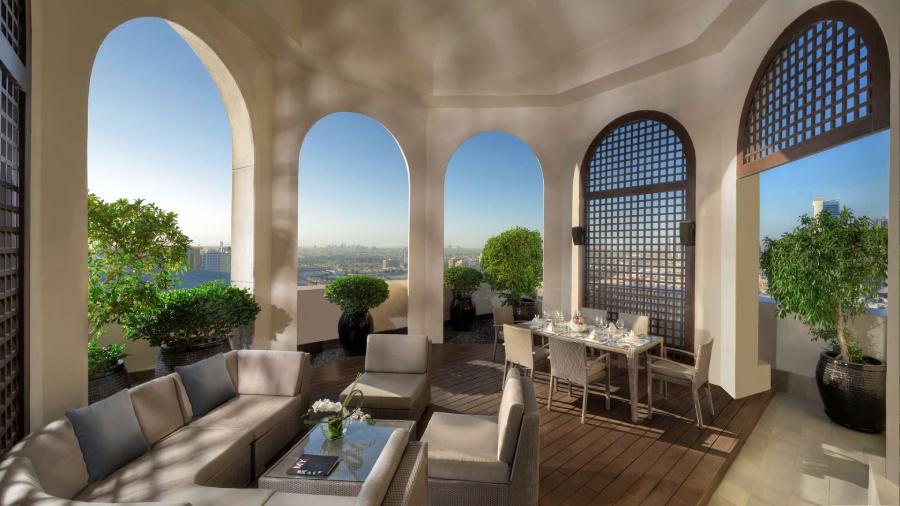 Hotel exterior — elegant European architecture