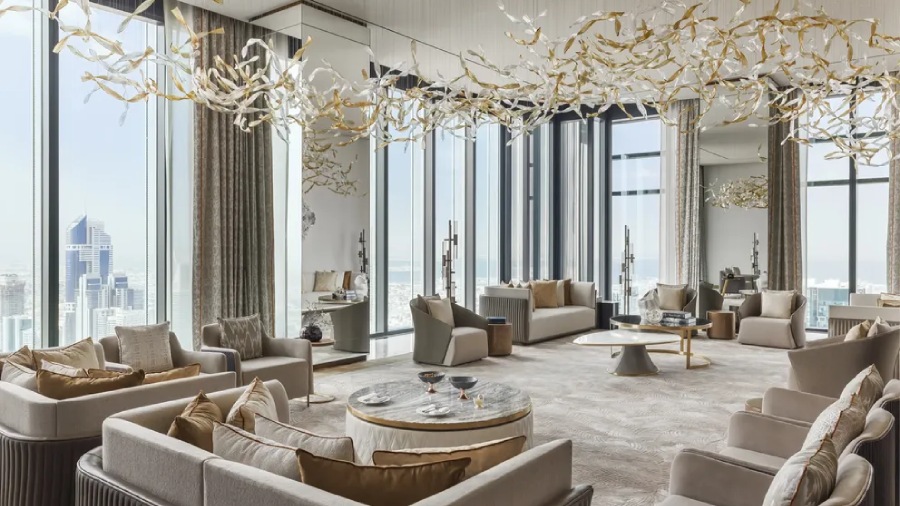 Executive suite — multi-zone Crestron automation