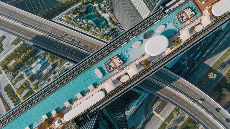 The Link — world's longest cantilevered structure