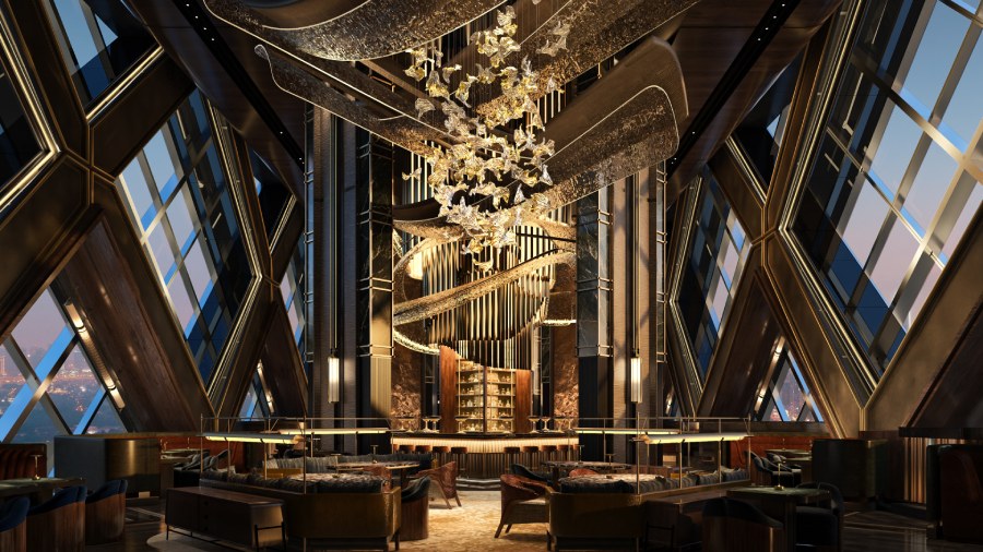 Luxury suite — BMS-controlled climate and lighting